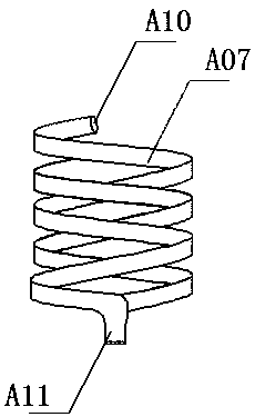 Waste gas residual heat recycling device for organic silicon production technology