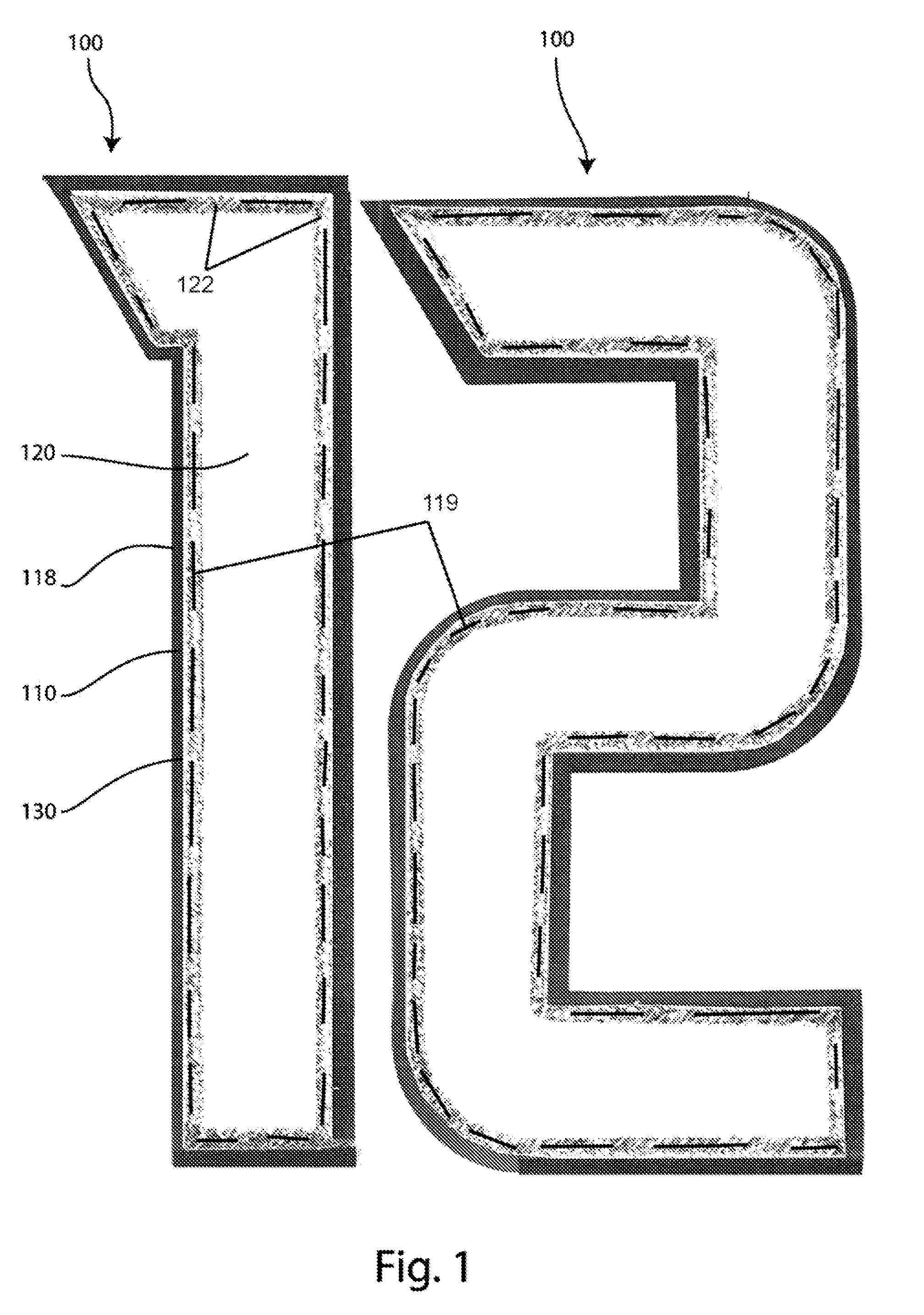 Heat sealed applique having adhesive coated perimeter