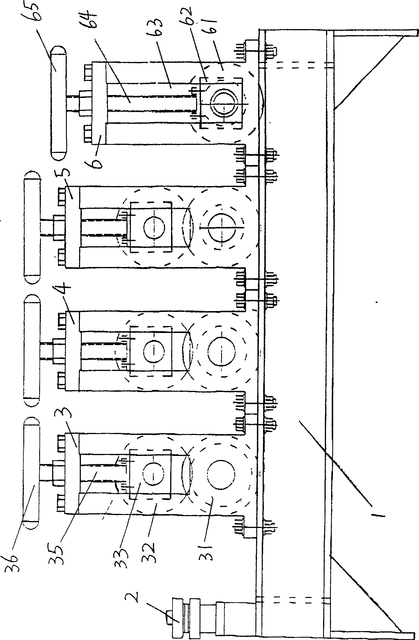 Method for welding coiler on large container