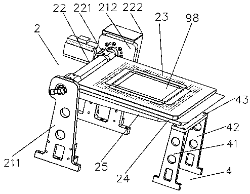 Smartphone touch screen attachment equipment