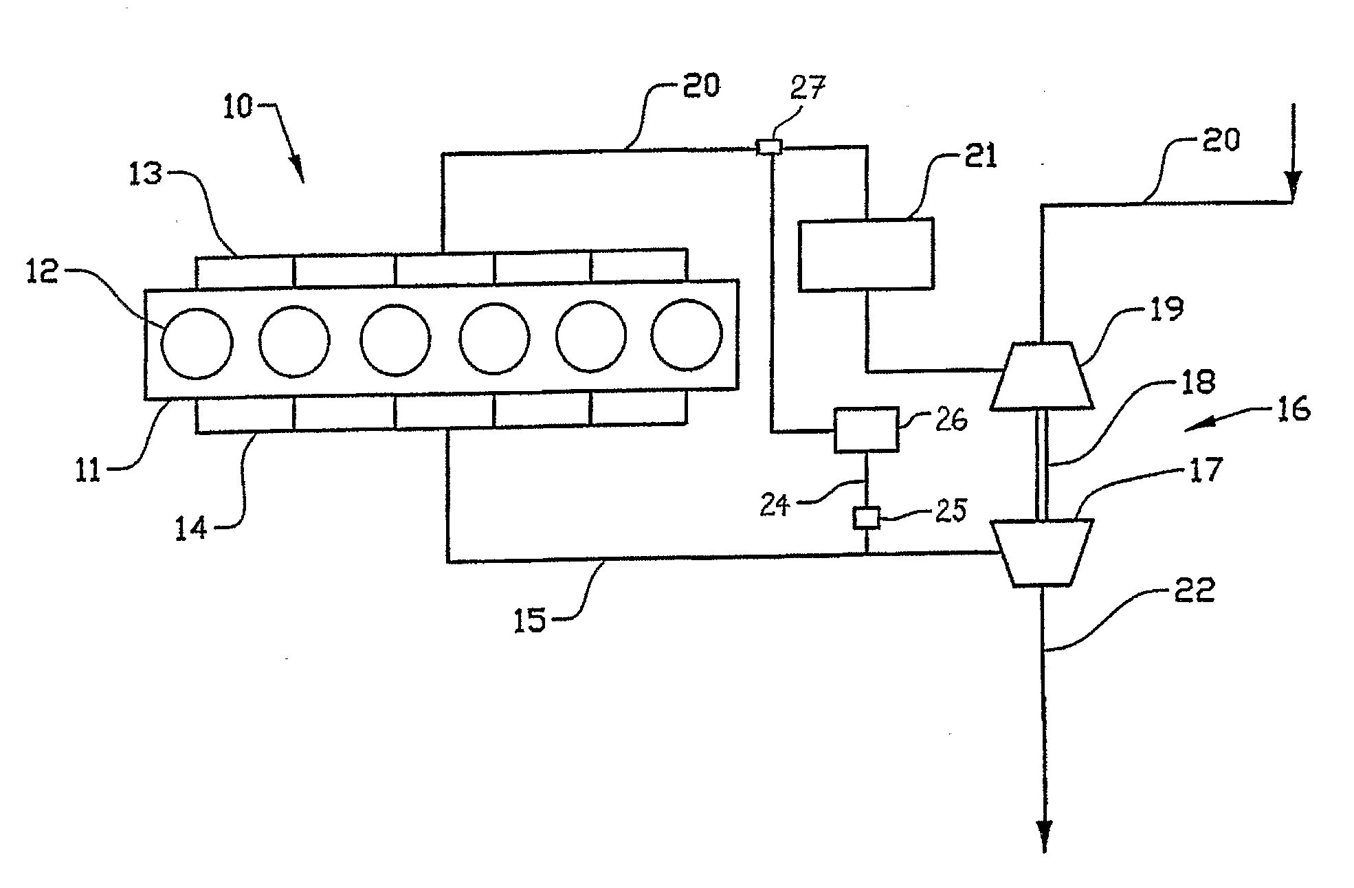 Exhaust Gas Recirculation Mixer for a Turbo-Charged Internal Combustion Engine