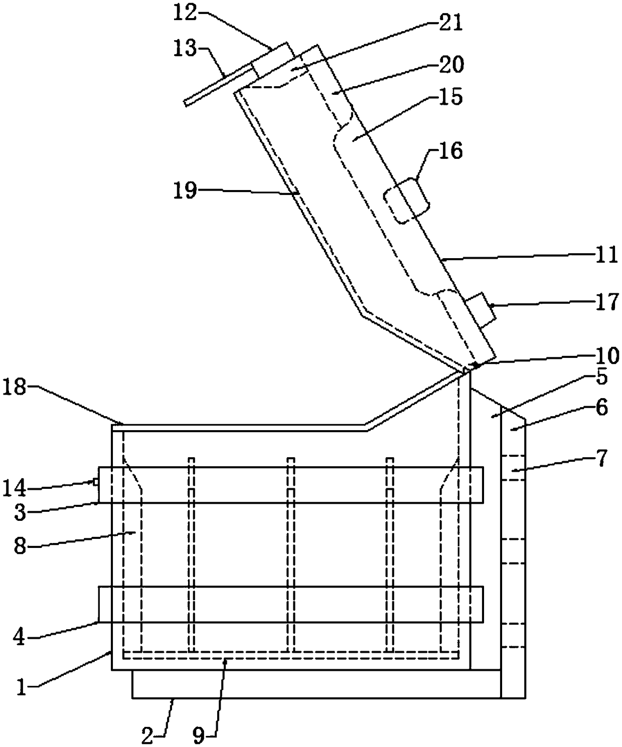 Protective apparatus for lithium battery