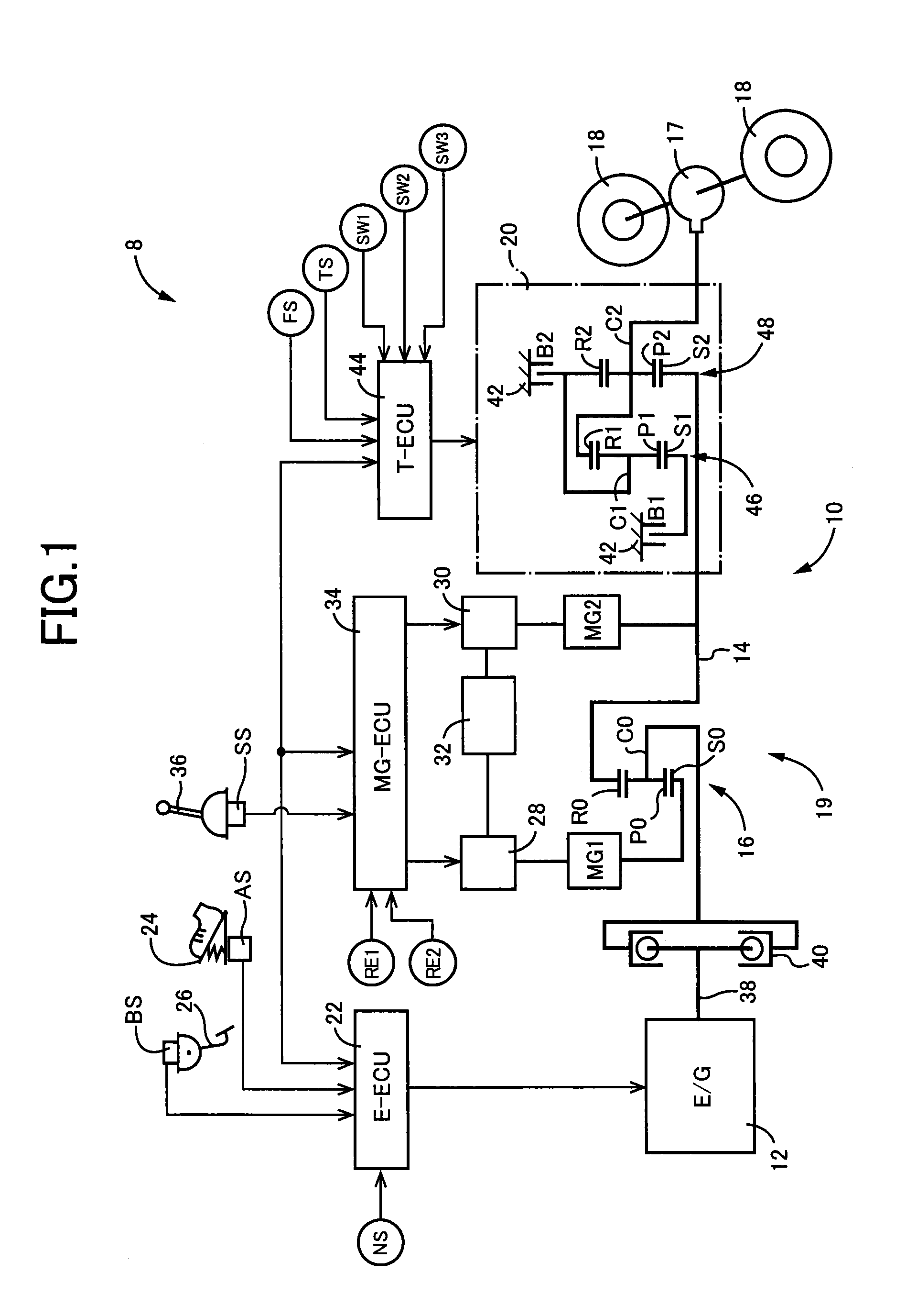 Control apparatus for hybrid vehicle