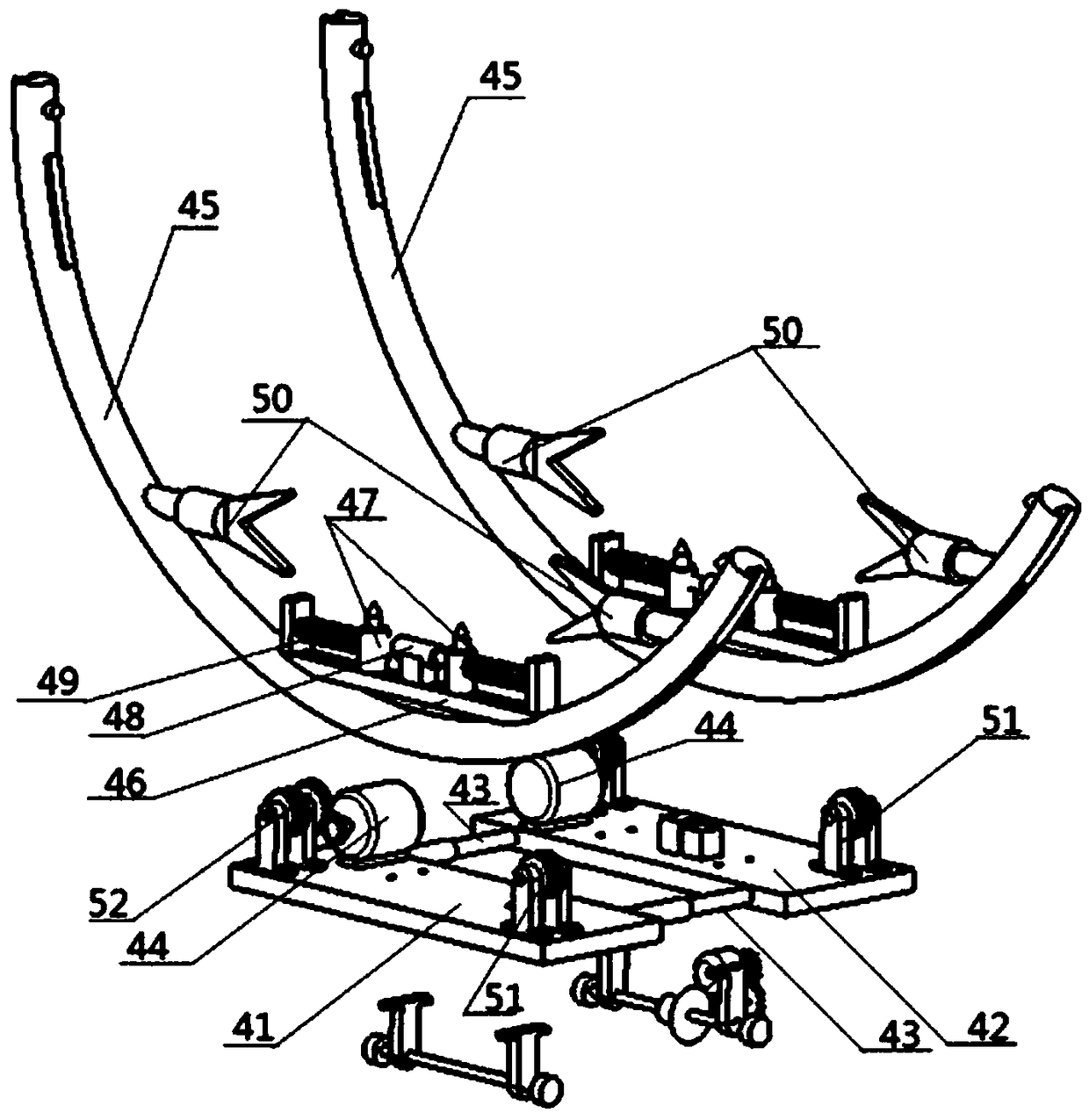 Intelligent cart for allowing junk car to move on dismantling production line through fixing