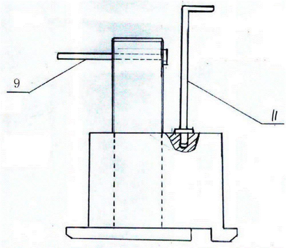 Eccentric hanger drawing machine