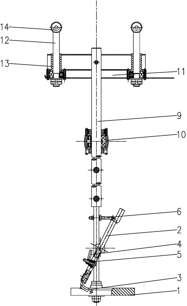 Lifting appliance of drying oven