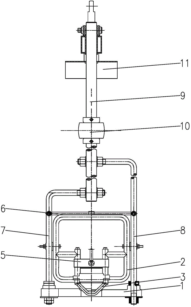 Lifting appliance of drying oven