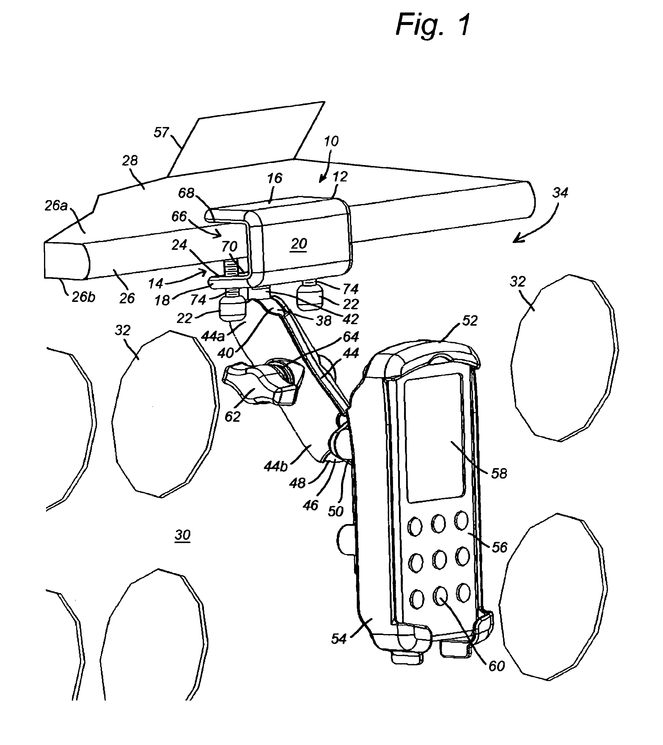 Portable aviation clamp