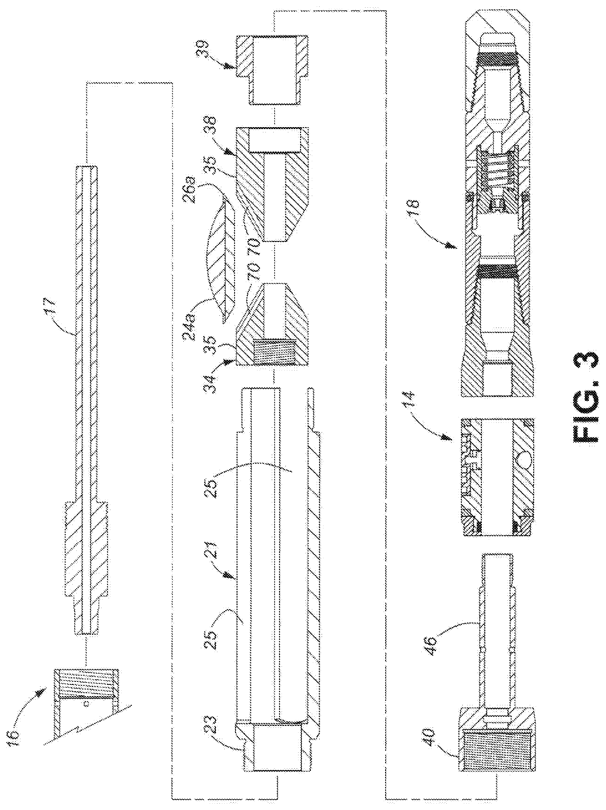 Mechanical perforator with guide skates