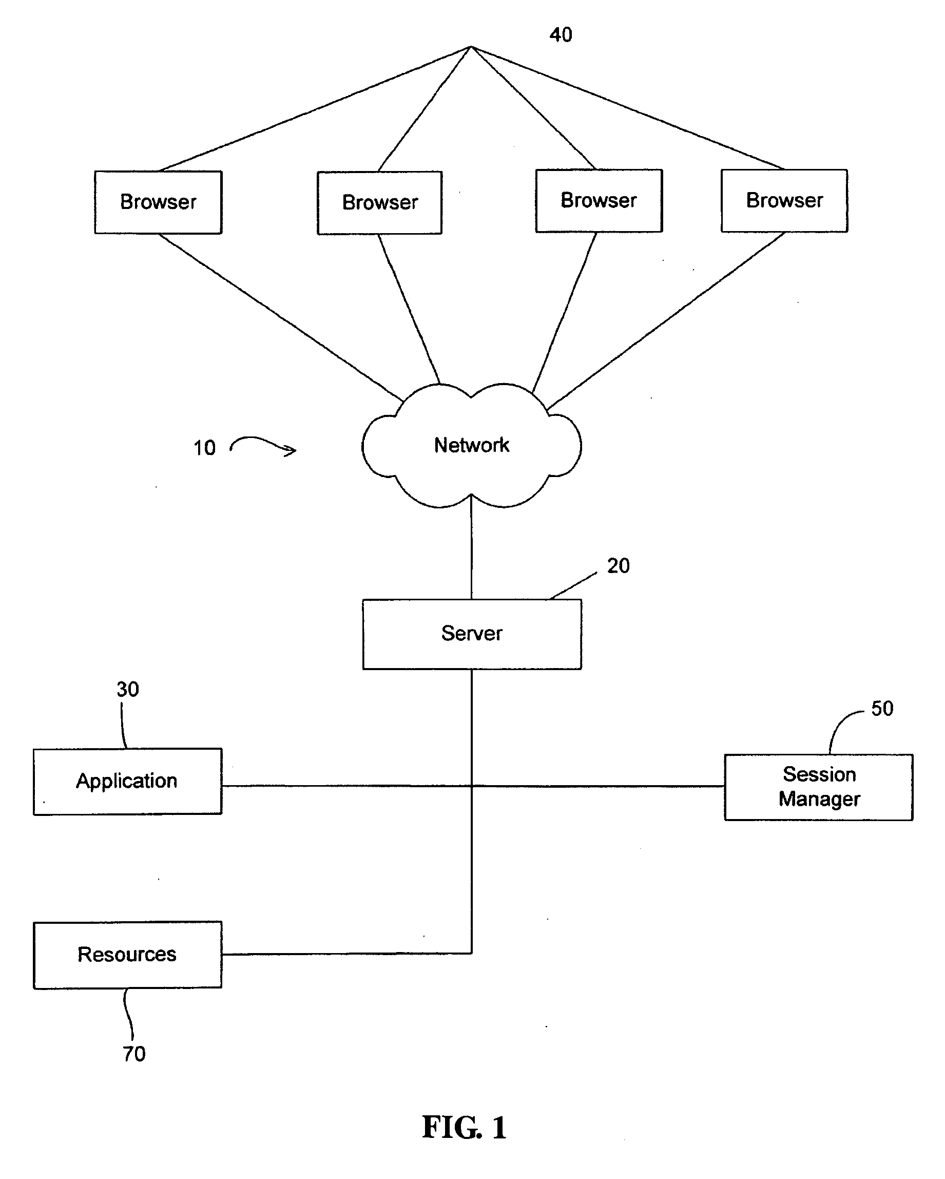 Preserving state information client-server system networked via a stateless protocol