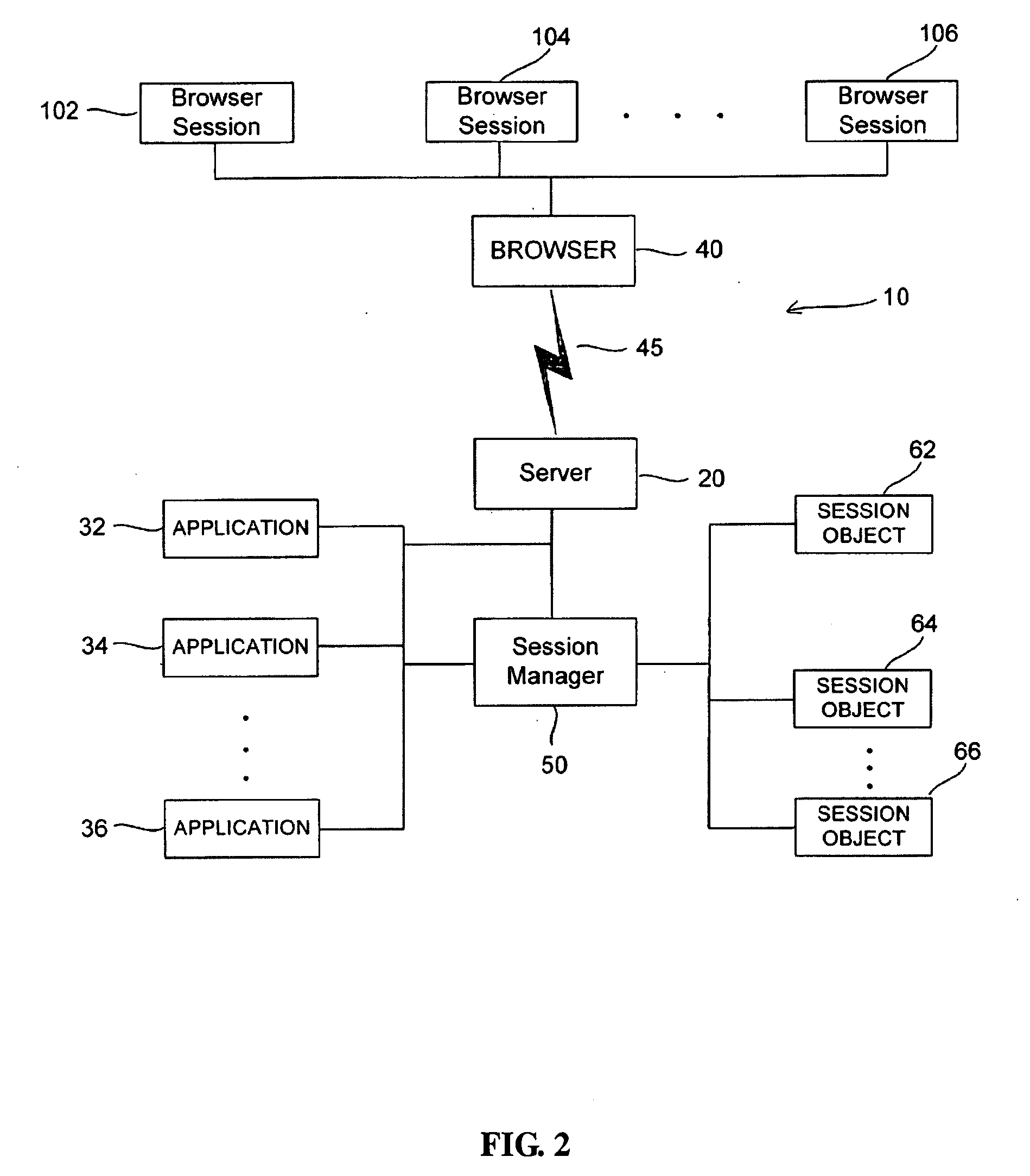 Preserving state information client-server system networked via a stateless protocol