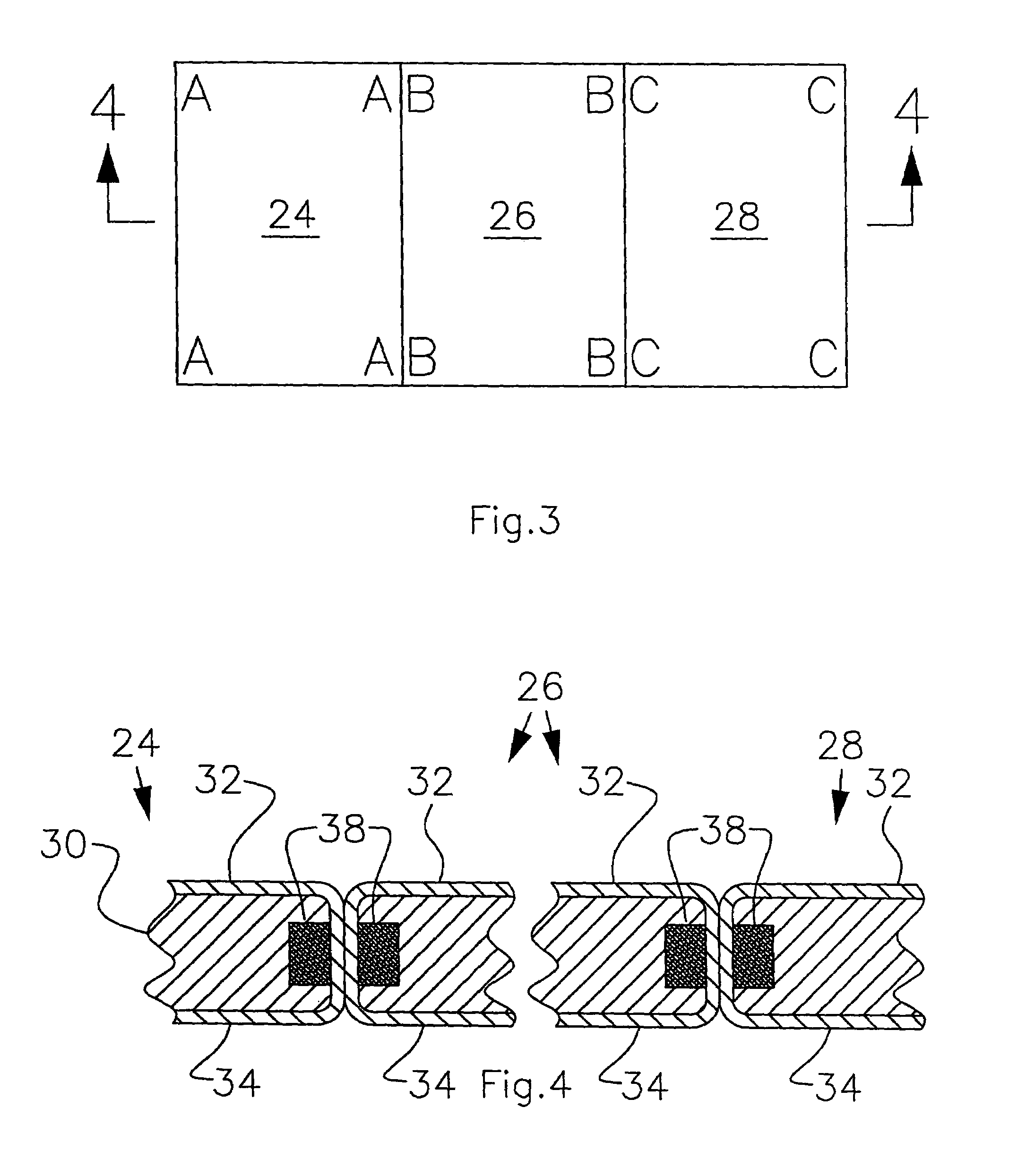 Table pad coupling system