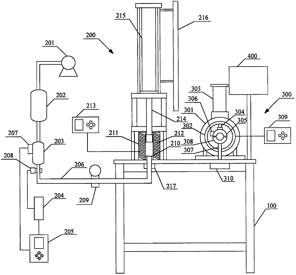 An experimental method for testing properties of similar materials with multi-field coupling