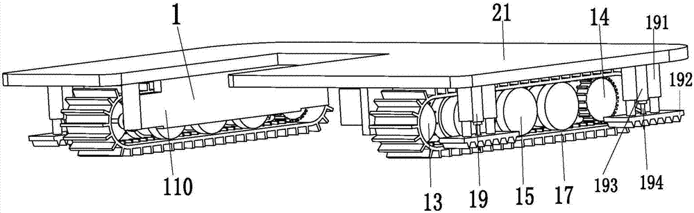 Automatic rope binding equipment capable of improving survival rate for municipal landscape tree transplanting