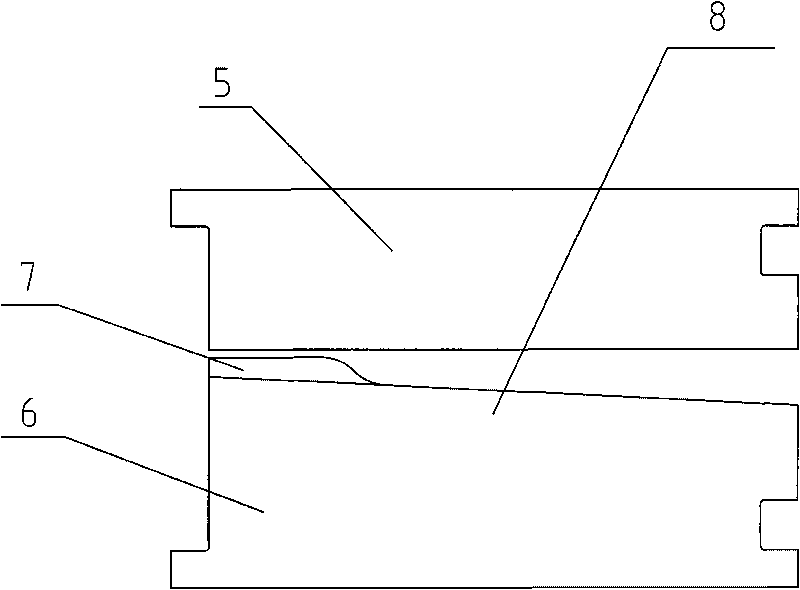 Method of forming car steering knuckle forging die cavity