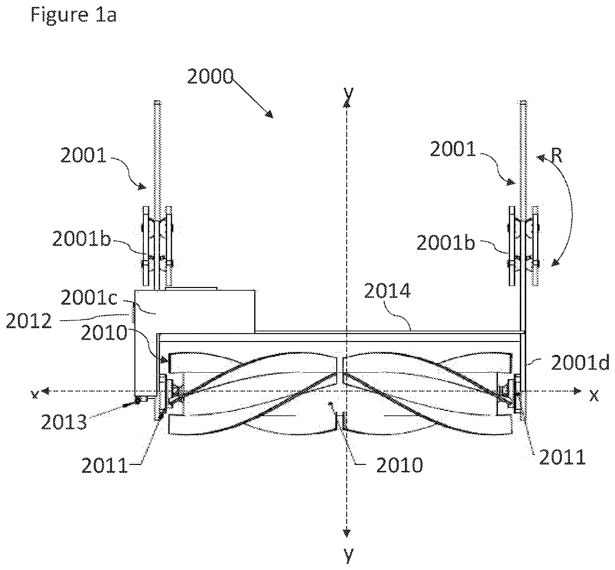 Auxiliary Material Moving Assembly for Snow Plow-Blower or other Material Moving Device