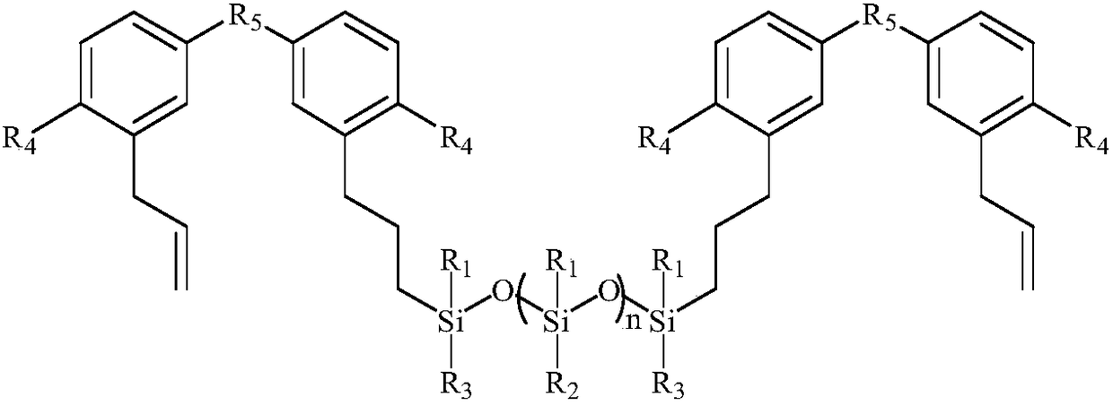 Polysiloxane-allyl compound modified polyphenylene ether resin composition, and prepreg, laminated board and printed circuit board thereof