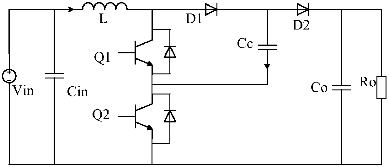 Method and device for controlling a booster circuit