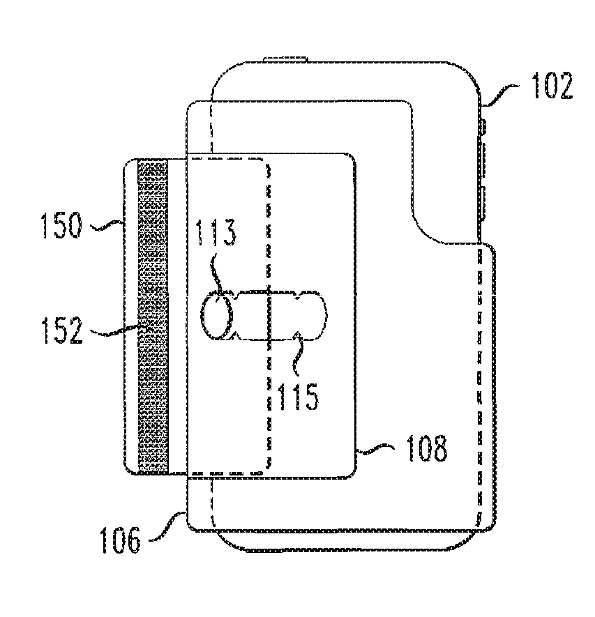 Magnetic stripe attachment and application for mobile electronic devices