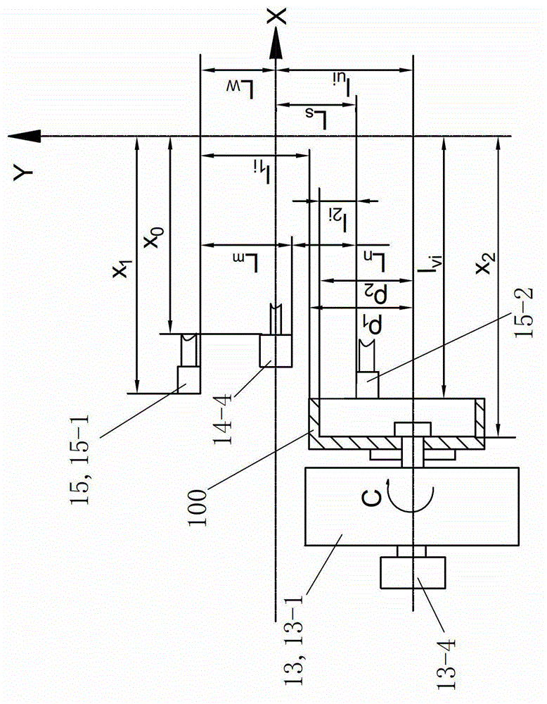 Disc cam contour detecting method