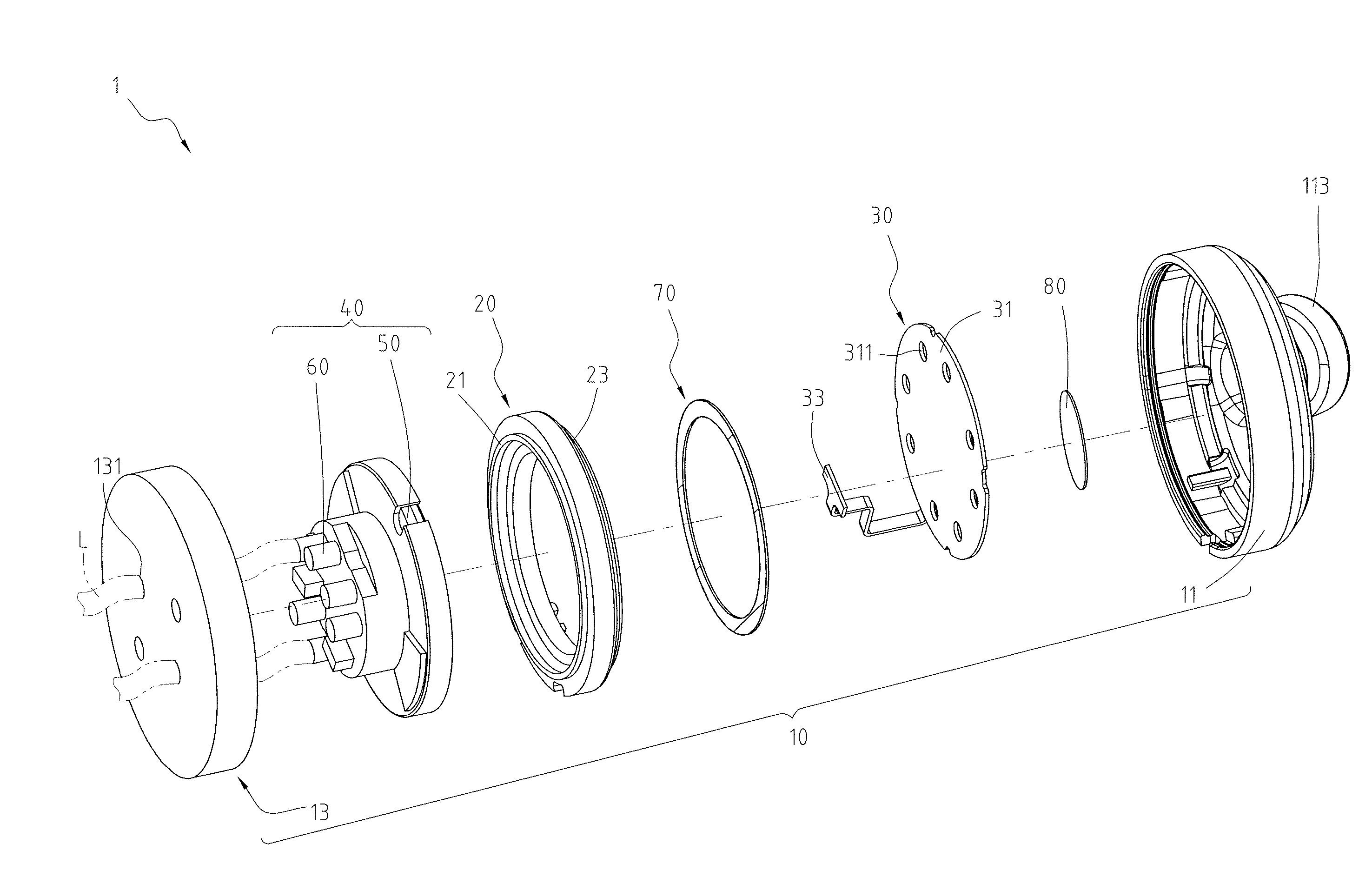 Piezoelectric ceramic dual-band bass-enhanced earpiece