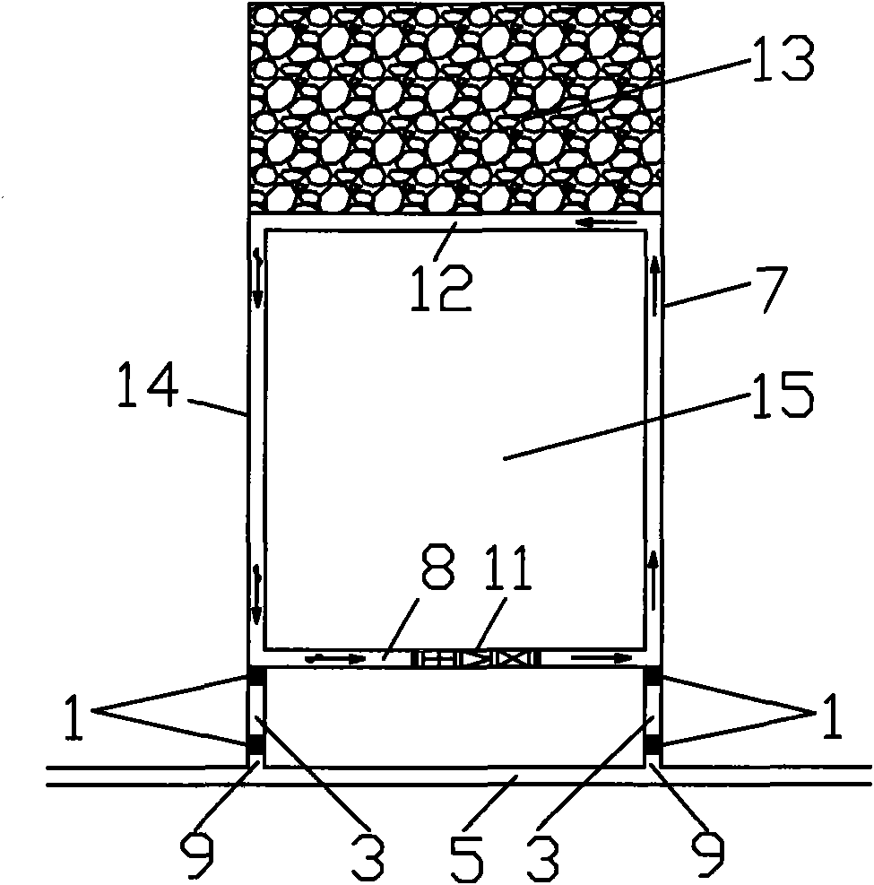 Coal mining method for co-mining gas in mine