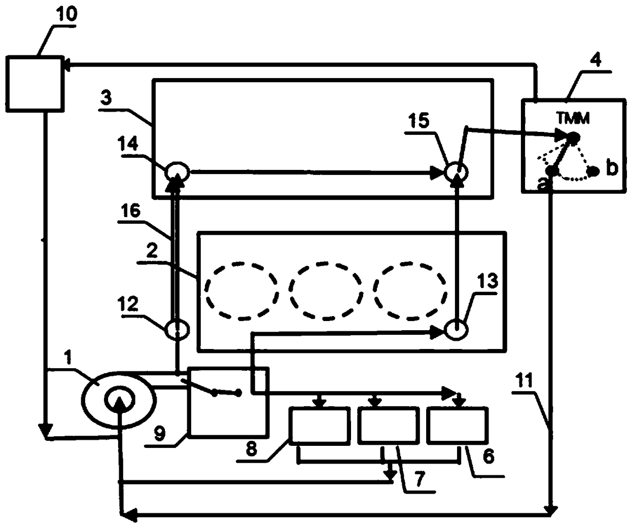 Cooling system capable of improving engine warming-up speed and lowering oil consumption