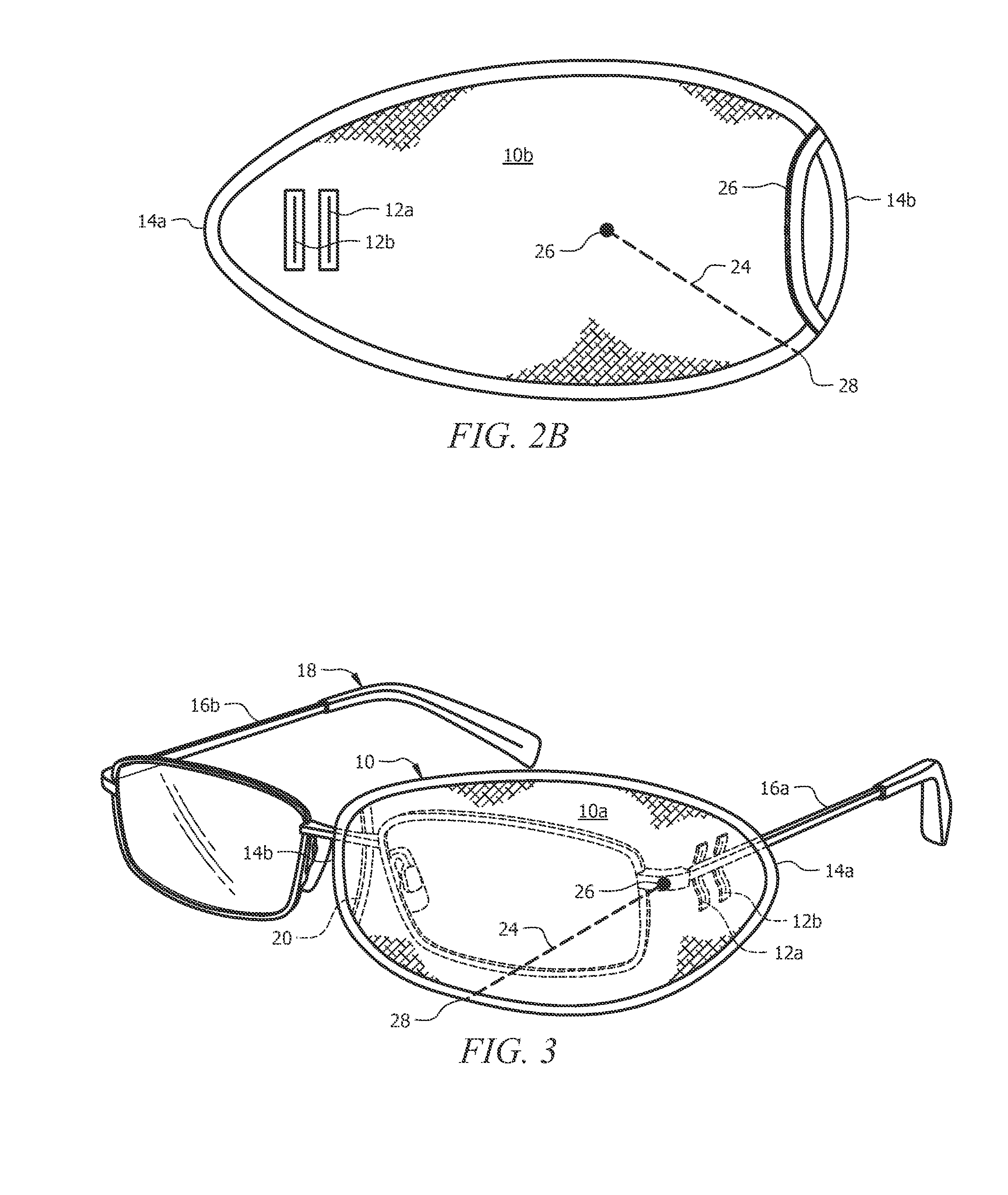 Eye patch attachable to eyeglasses