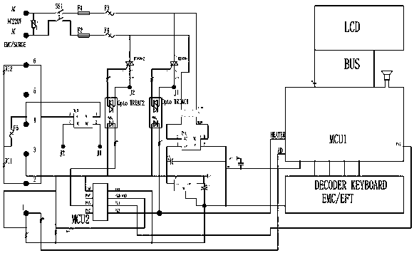 Temperature control method for electric heating pad