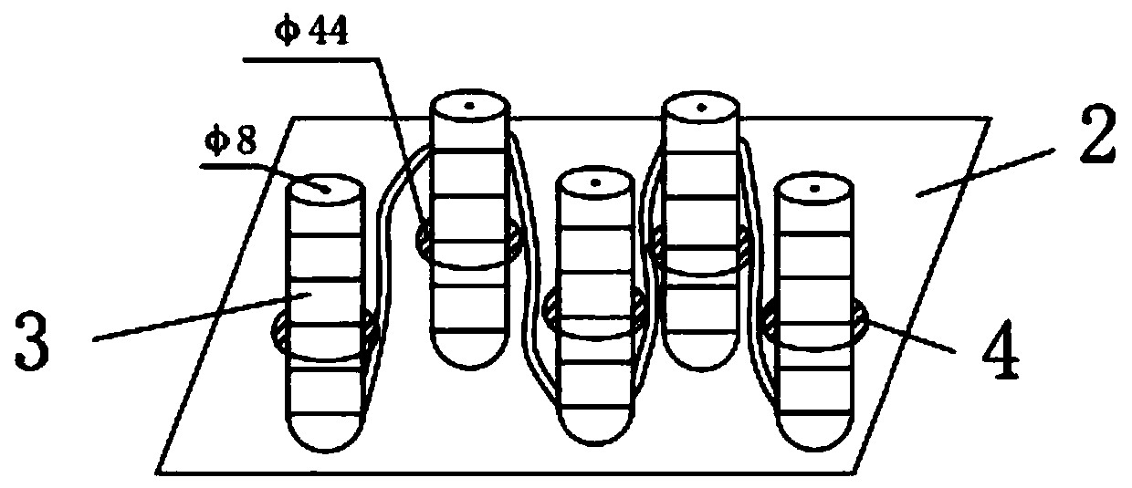 Gradient low-temperature biological enrichment reactor