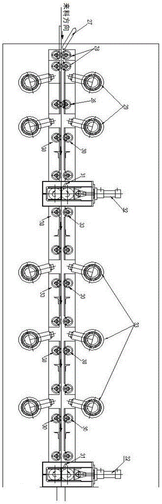 Steel coating device and production method thereof