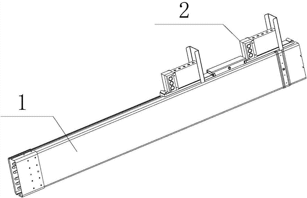 Slide wire system with waterproof function