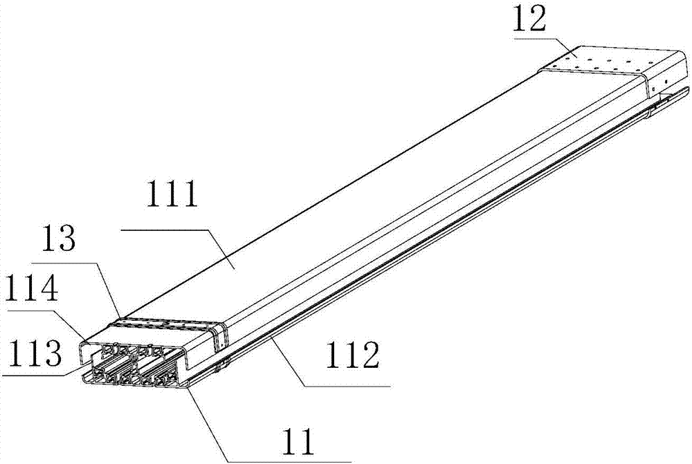 Slide wire system with waterproof function