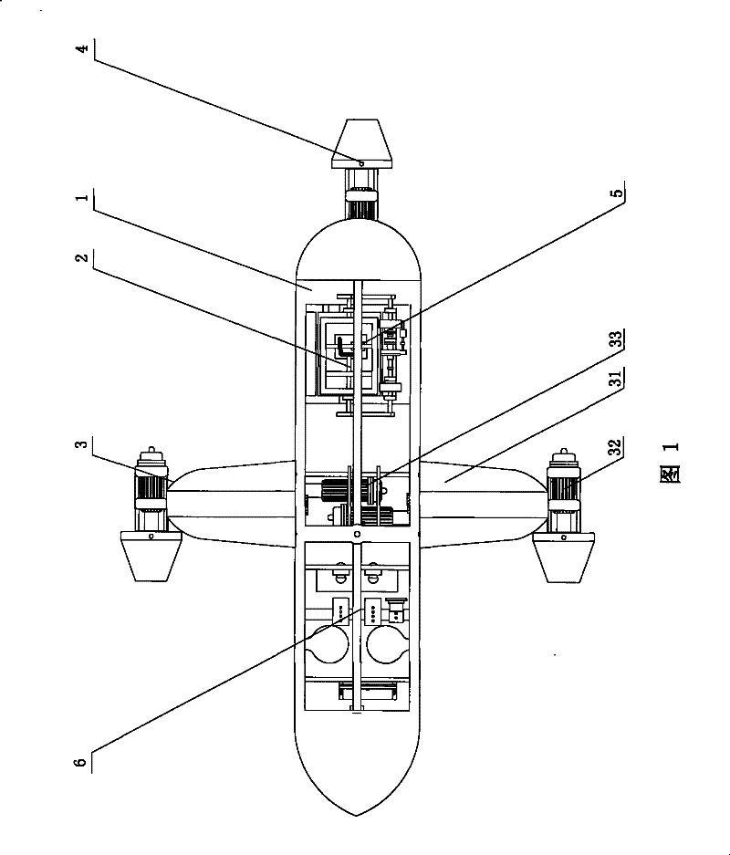 Tilt rotor vector propeller based on wave energy