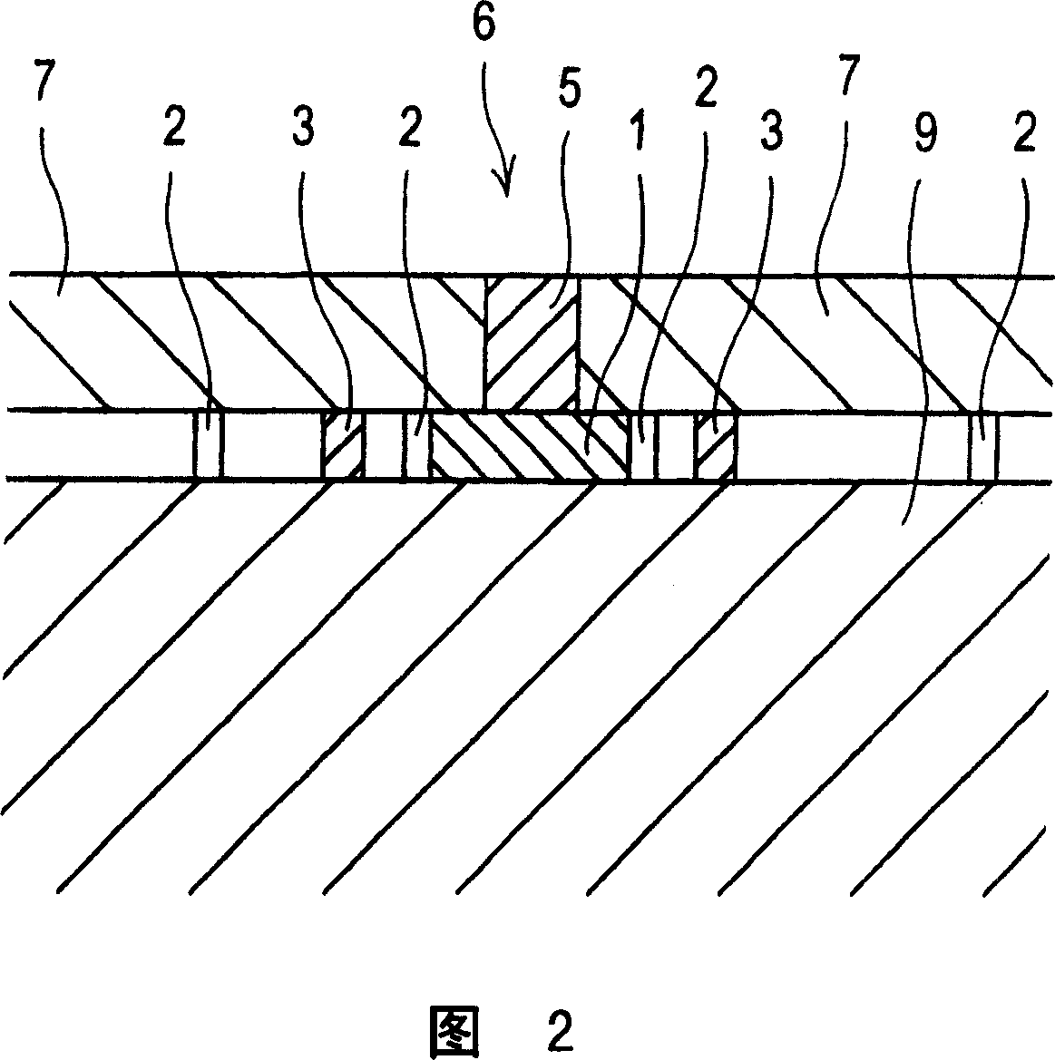 Installation structure of decorated board