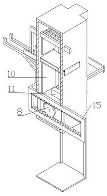 An automatic baking device for food processing