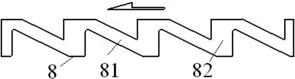 Drilling bit spiral impact device