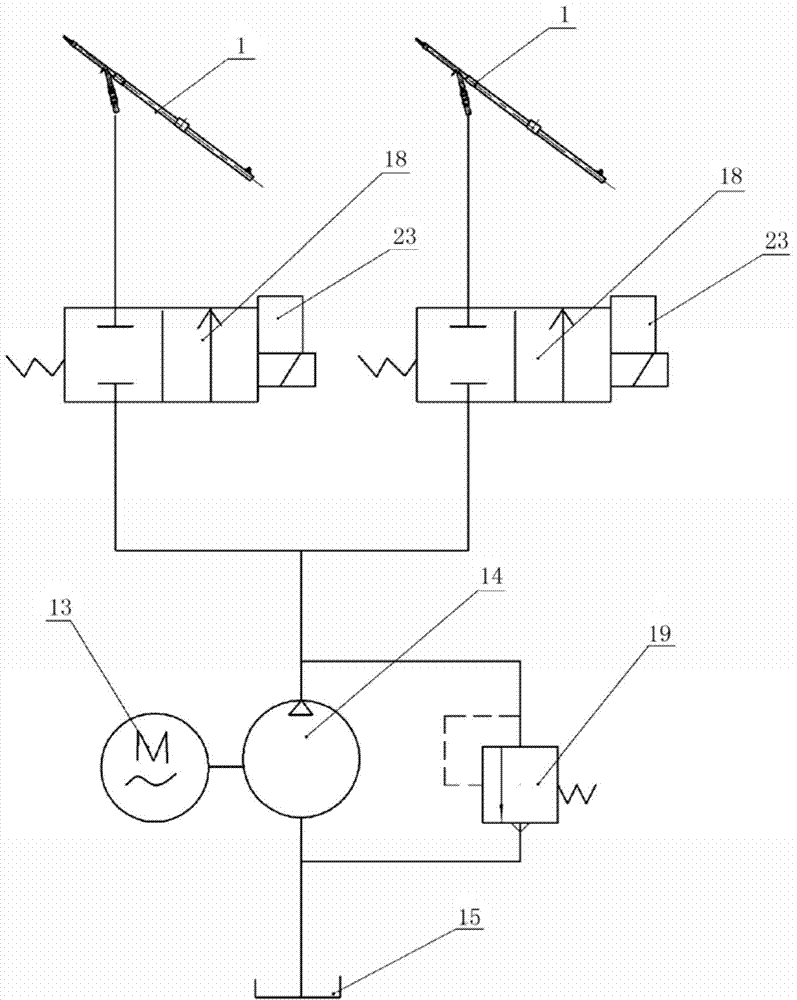 Device for washing charged objects and washing vehicle
