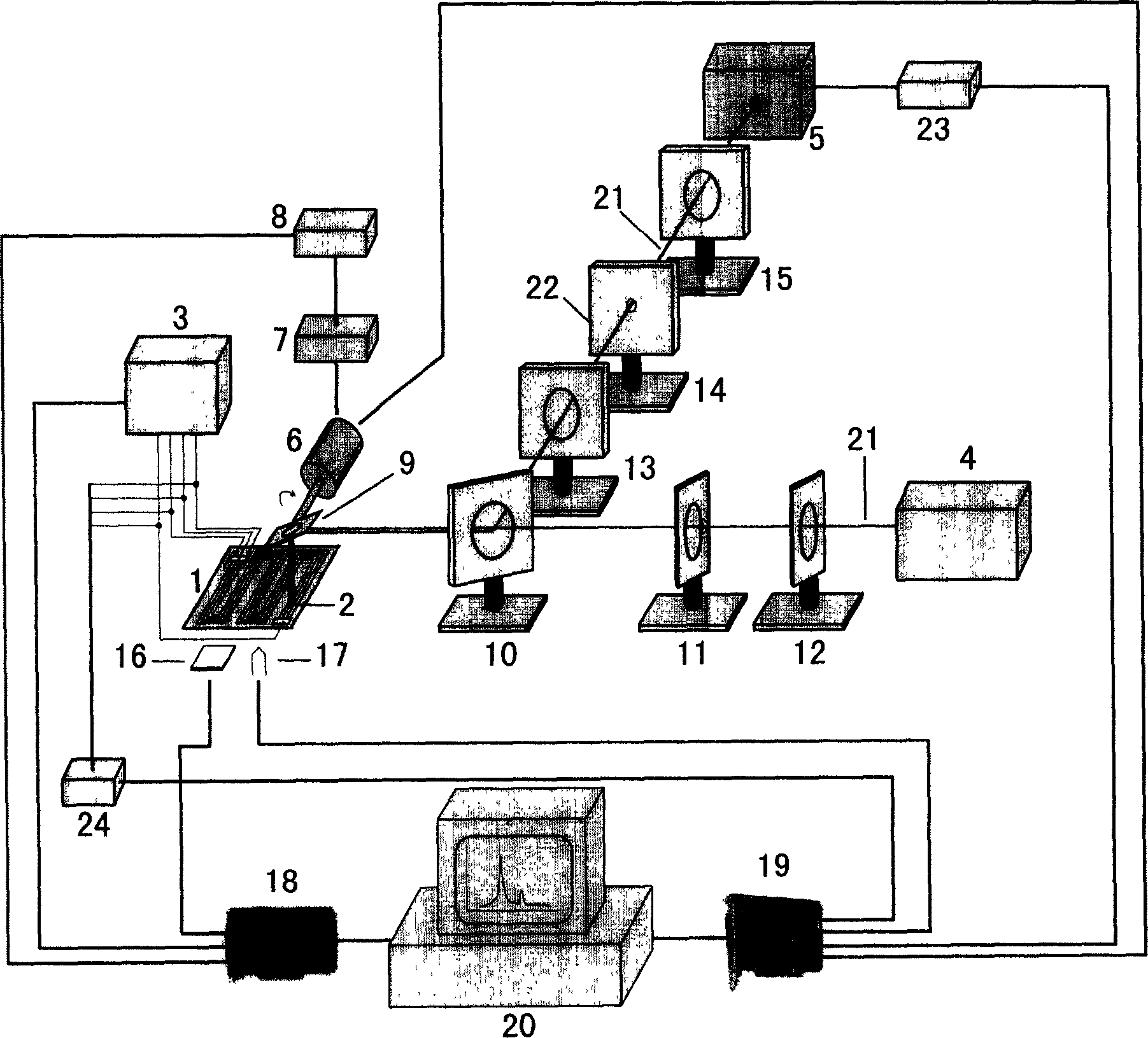 Instrument for detecting food allergen