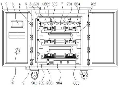 A water vapor-reducing storage device for super thermally conductive polymer materials