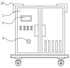 A water vapor-reducing storage device for super thermally conductive polymer materials