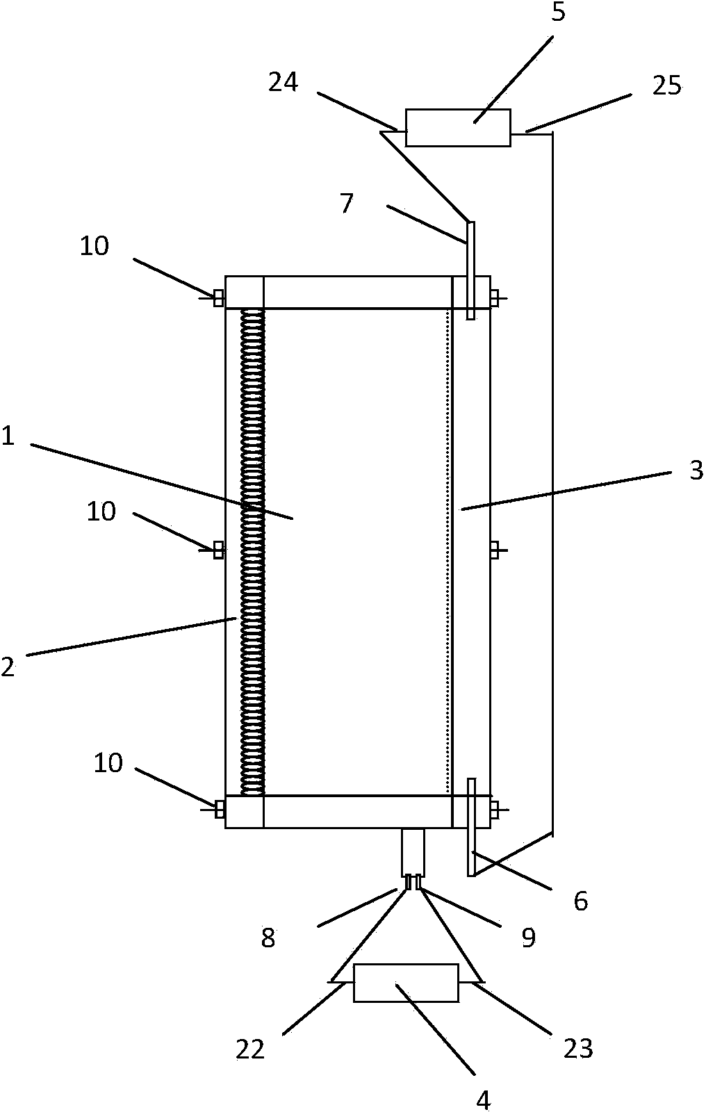 Modular alga photobioreactor