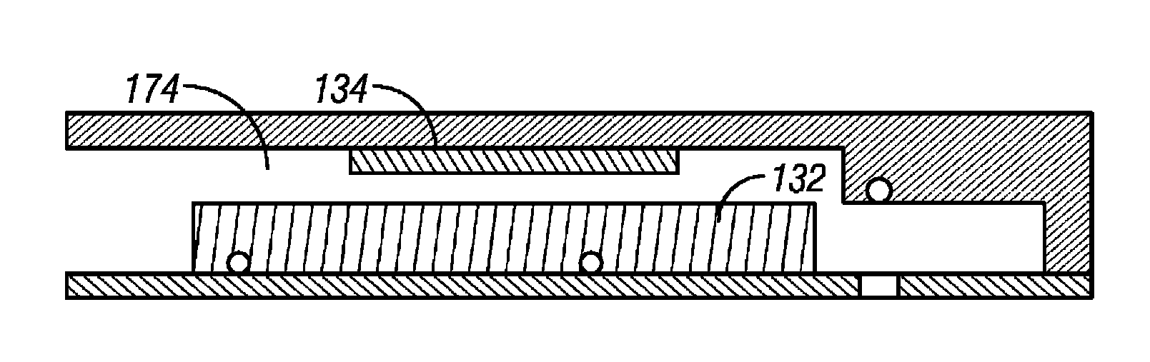 Flow control device utilizing a reactive media