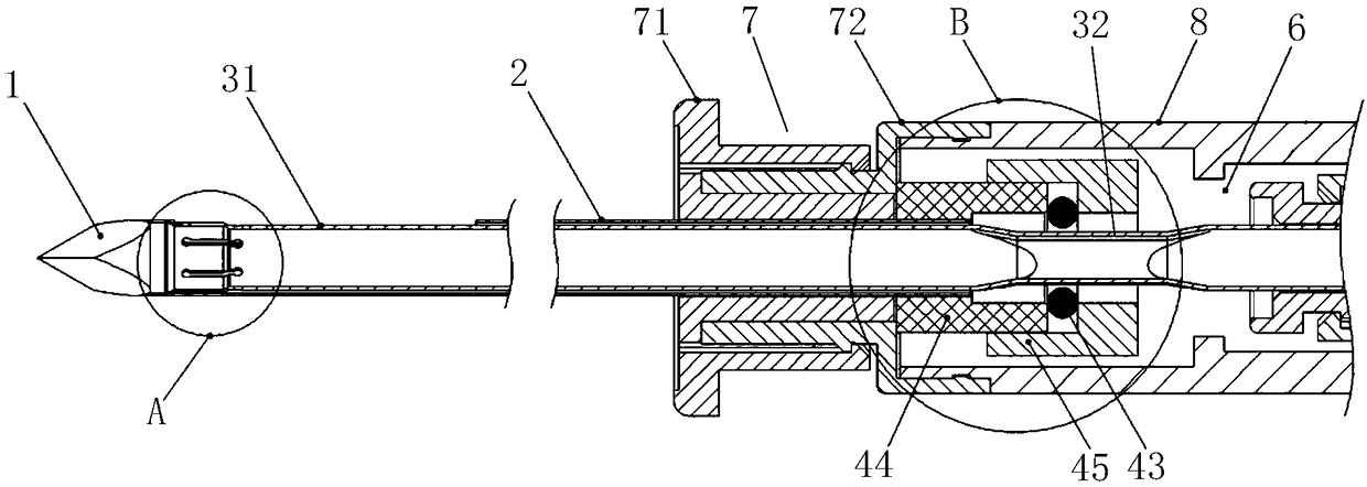 Biopsy rotary cutting device