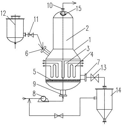 A process for preparing catechin silk protein by liquid-solid fluidized state method