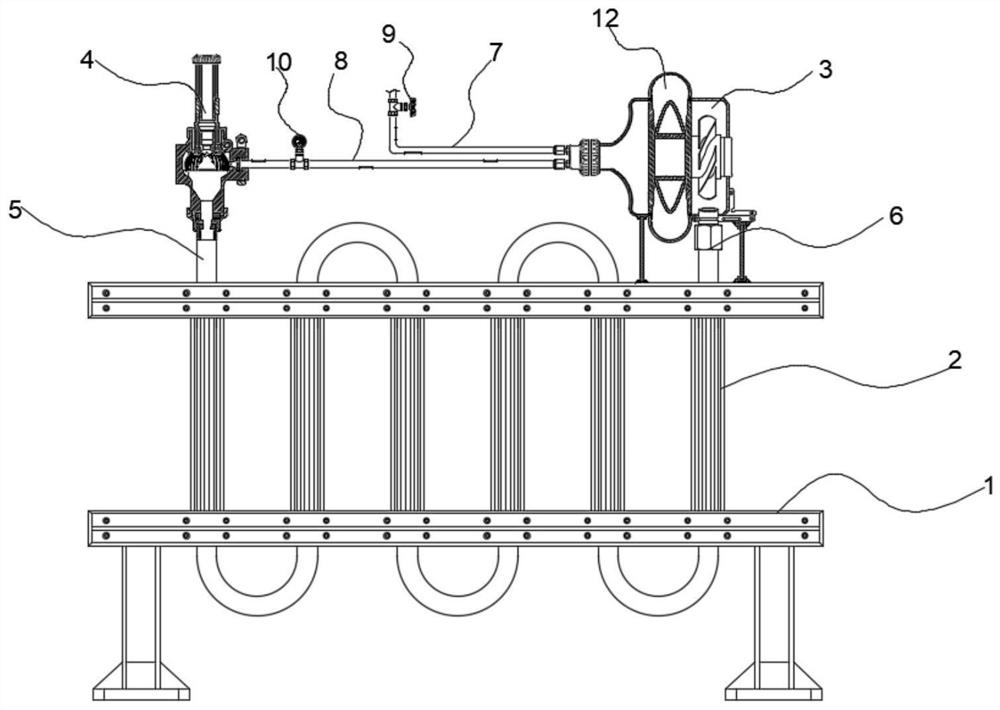 An automatic defrosting air-temperature vaporizer