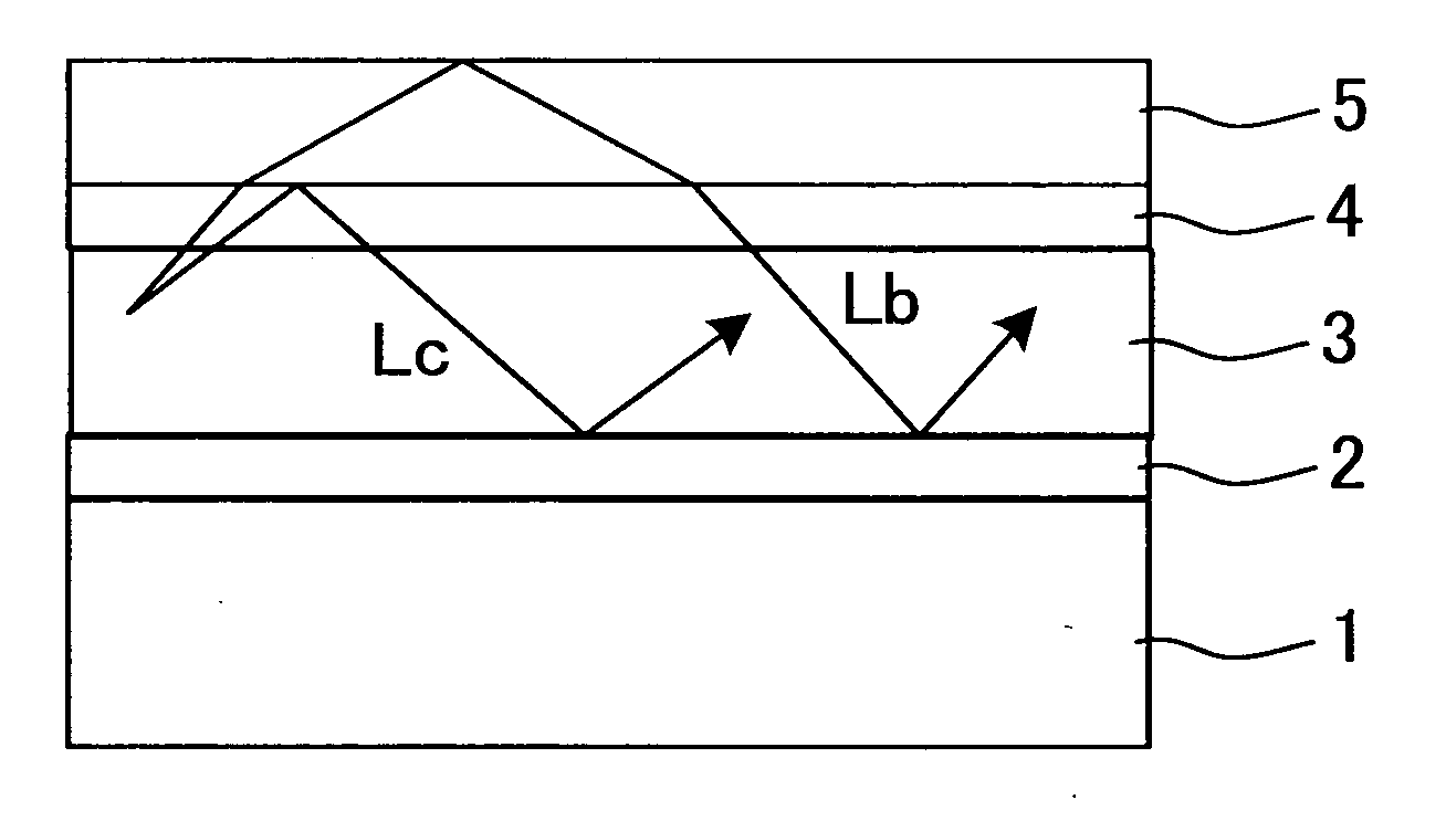 Optical member, and organic electroluminescence display device provided with the optical member