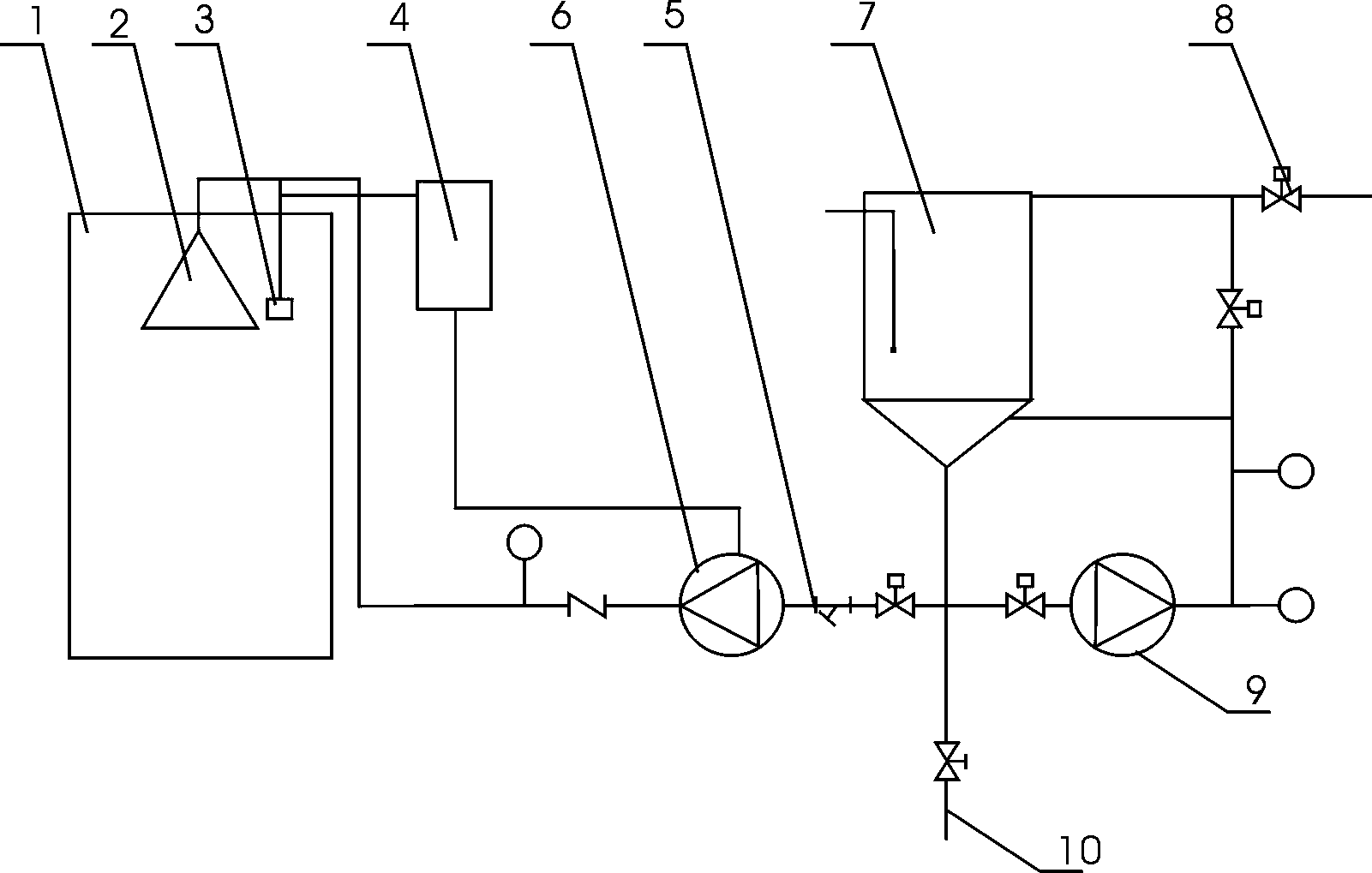 Desulfuration equipment for tank top device, and desulphurization production technology