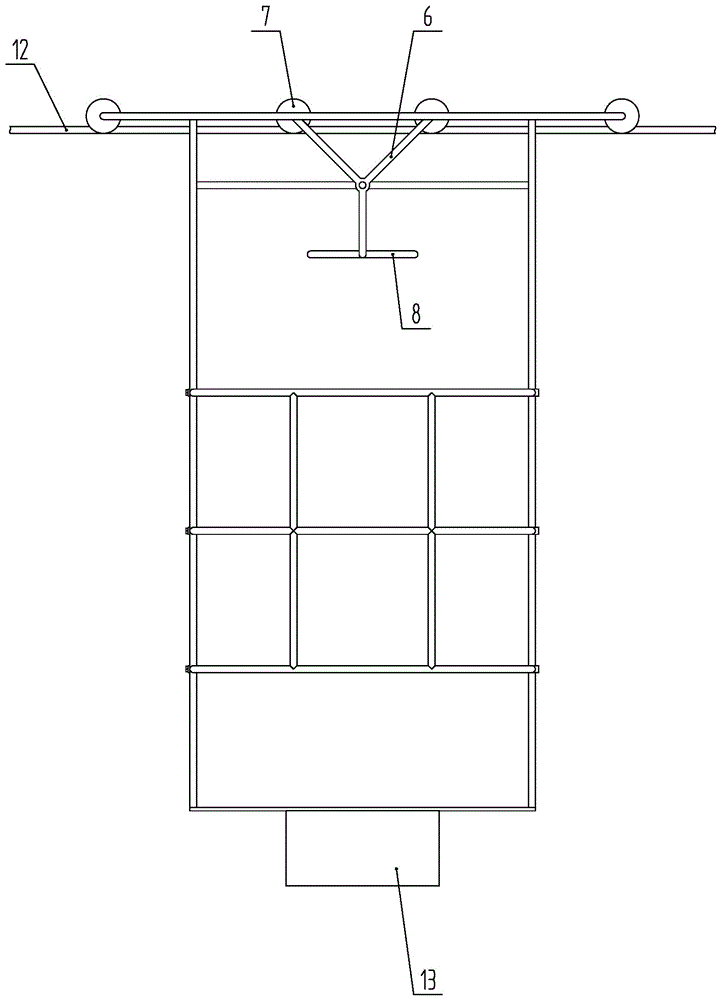 Working vehicle for overhauling large span transmission lines