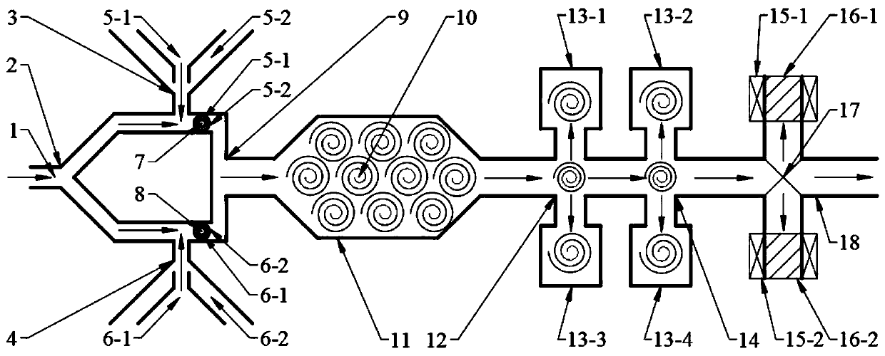 A magnetic liquid droplet experimental chip for precise control of droplet fusion